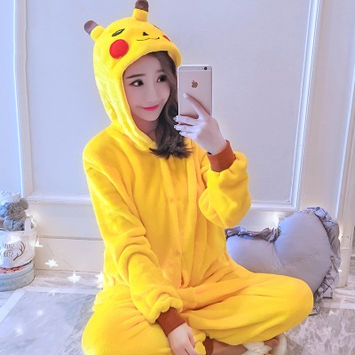 Pyjama Combinaison Pyjama Pikachu Pour Adulte Deguisement Kigurumi Favolicorne