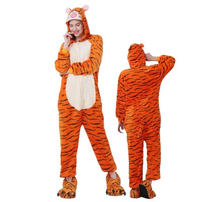 Pyjama Tigrou Combinaison Femme Homme Deguisement Kigurumi Favolicorne