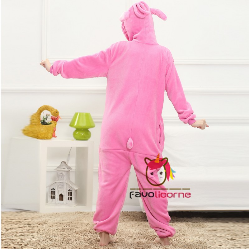 Combinaison pyjama stitch rose deals