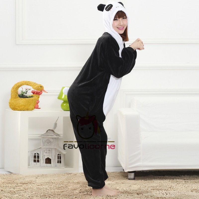 Combinaison pyjama panda 2025 homme