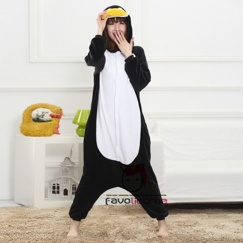 Pyjama Pingouin Combinaison Femme Homme D guisement Kigurumi
