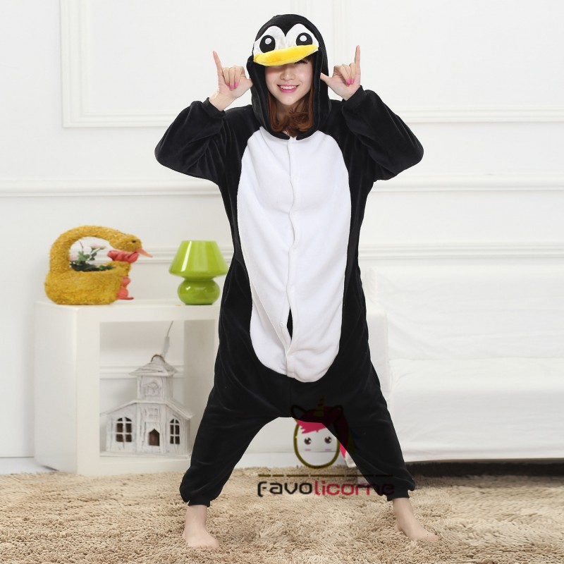 Pyjama Pingouin Combinaison Femme Homme D guisement Kigurumi
