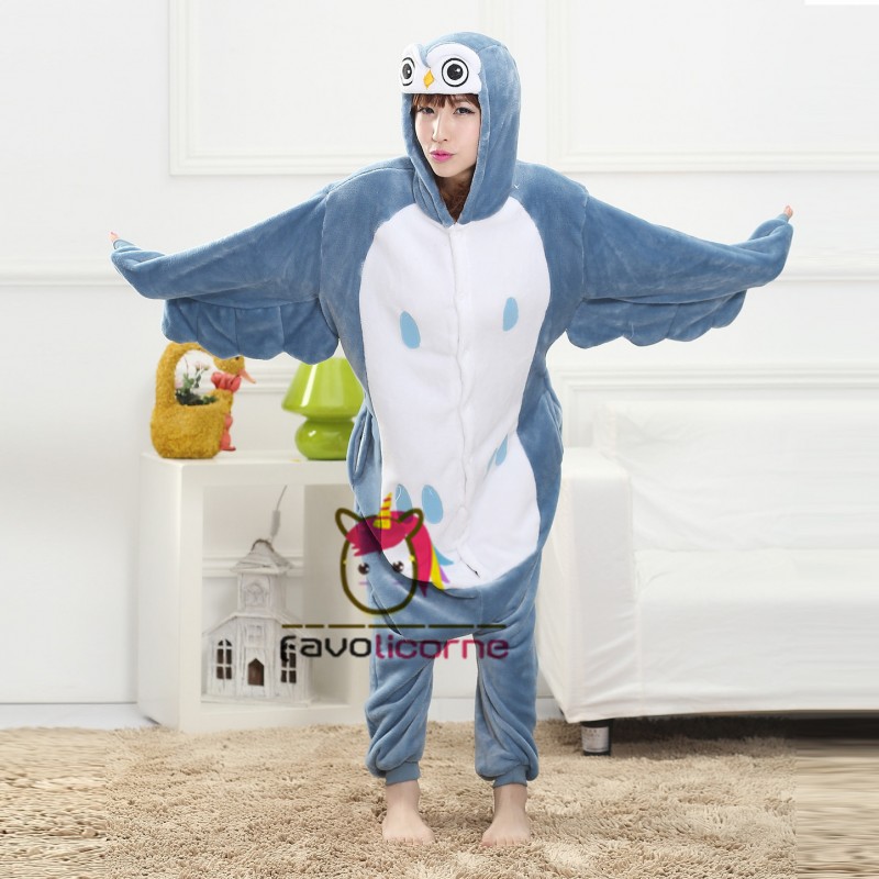 Pyjama shop hibou femme
