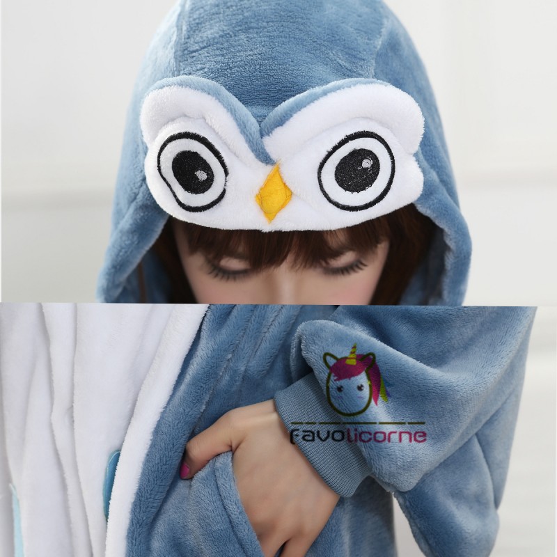 Pyjama hibou femme clearance