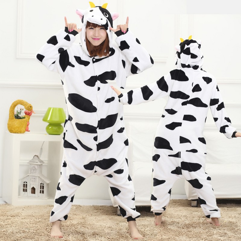 Pyjama Vache Combinaison Deguisement Kigurumi Favolicorne