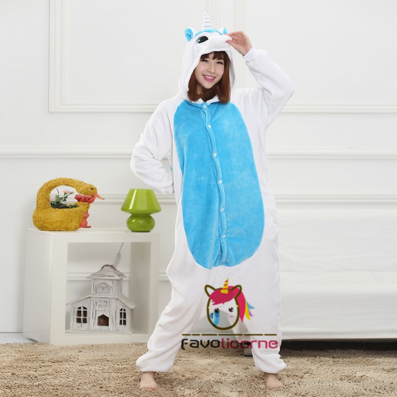 Combinaison best sale licorne bleu