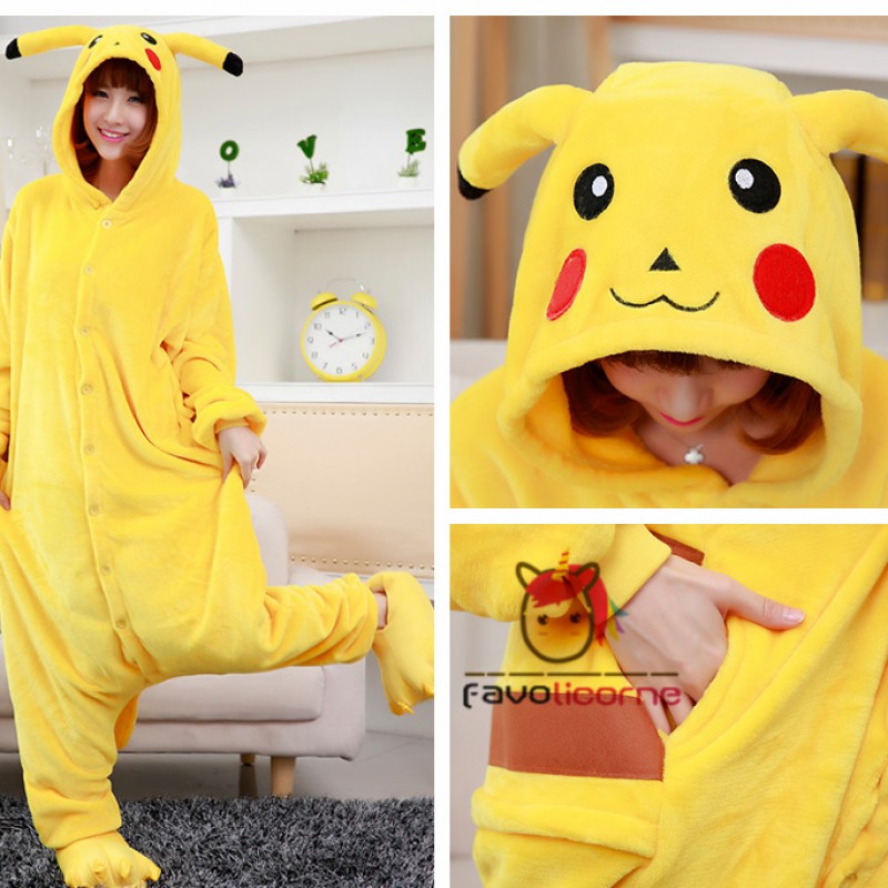 DEGUISEMENT PYJAMA PIKACHU TAILLE XL