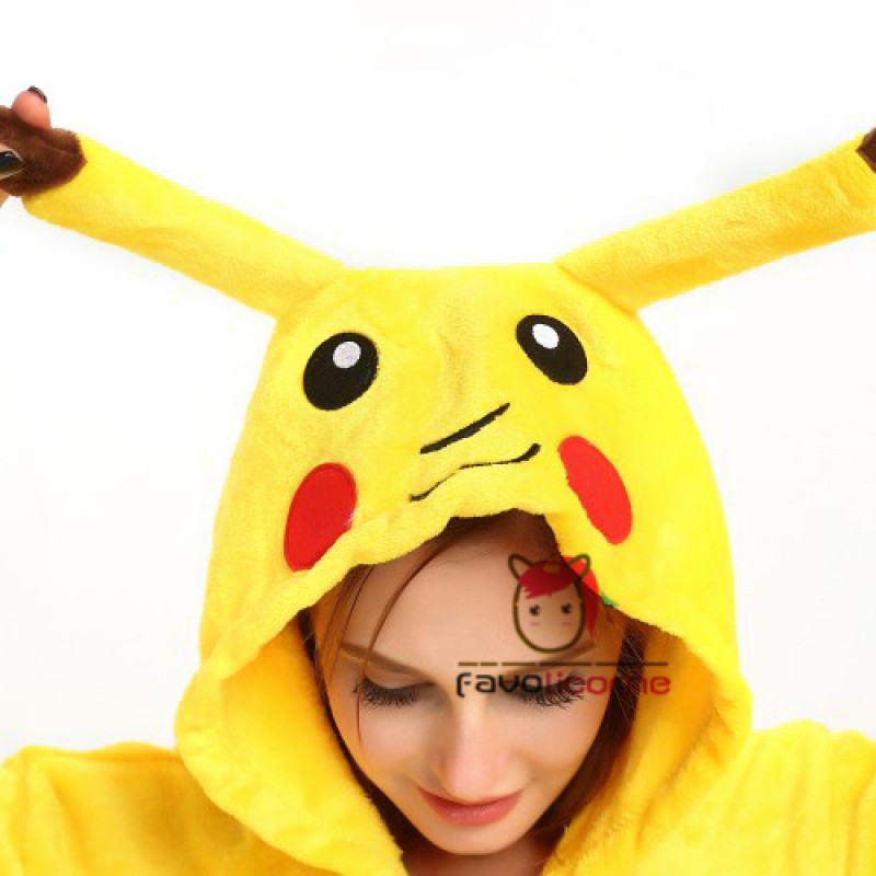 Combinaison Pyjama Pokemon Pikachu pour Femme - Pyjama D'Or