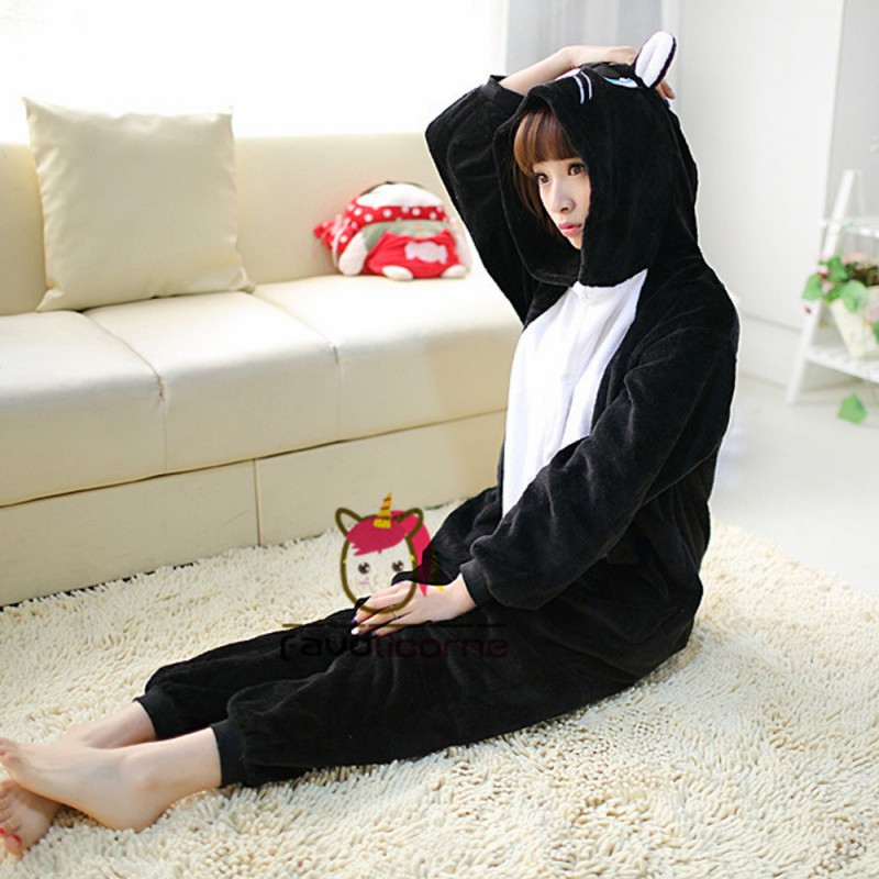 Combinaison pyjama 2025 chat femme