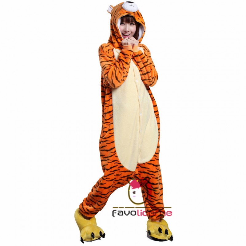 Pyjama new arrivals tigre adulte