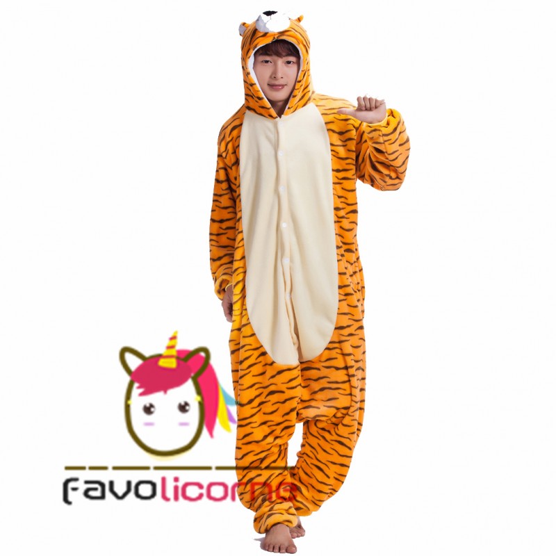 Pyjama on sale tigre adulte