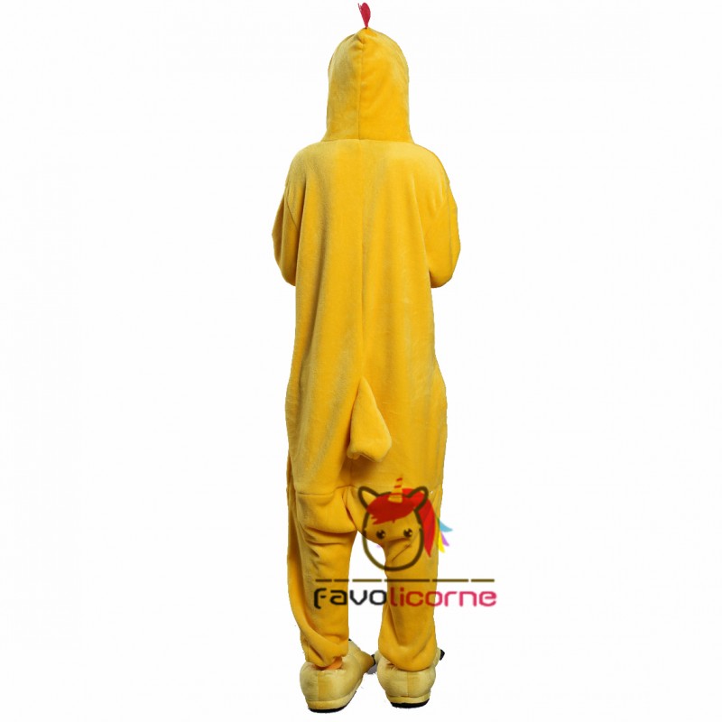Pyjama Tout-en-Un Poussin Jaune 40 Cm - Vêtement Pyjama Pour Ours En Peluche Build-a-Bear