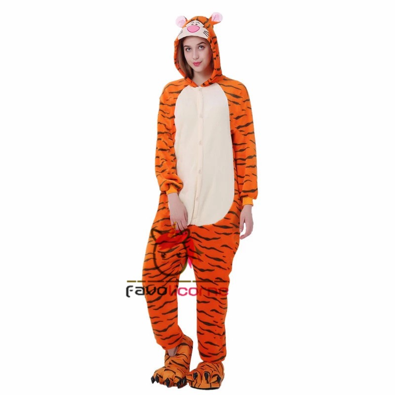 Pyjama Tigrou Combinaison Femme Homme D guisement Kigurumi