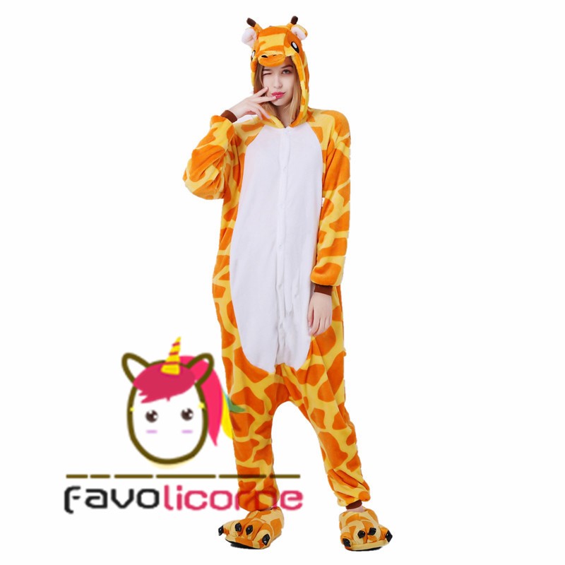 Pyjama top girafe femme