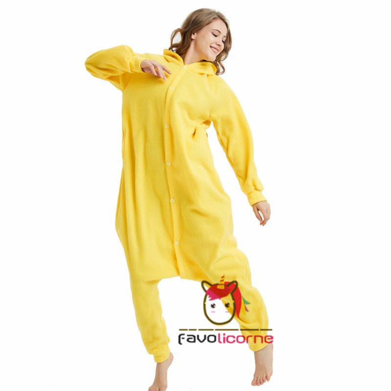 Combinaison pyjama pikachu femme discount