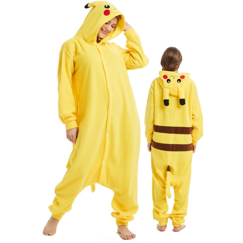 Combinaison Pyjama Pikachu Femme Homme Favolicorne