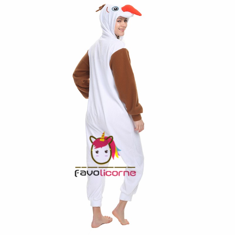 Combinaison Pyjama Olaf Femme Homme Favolicorne