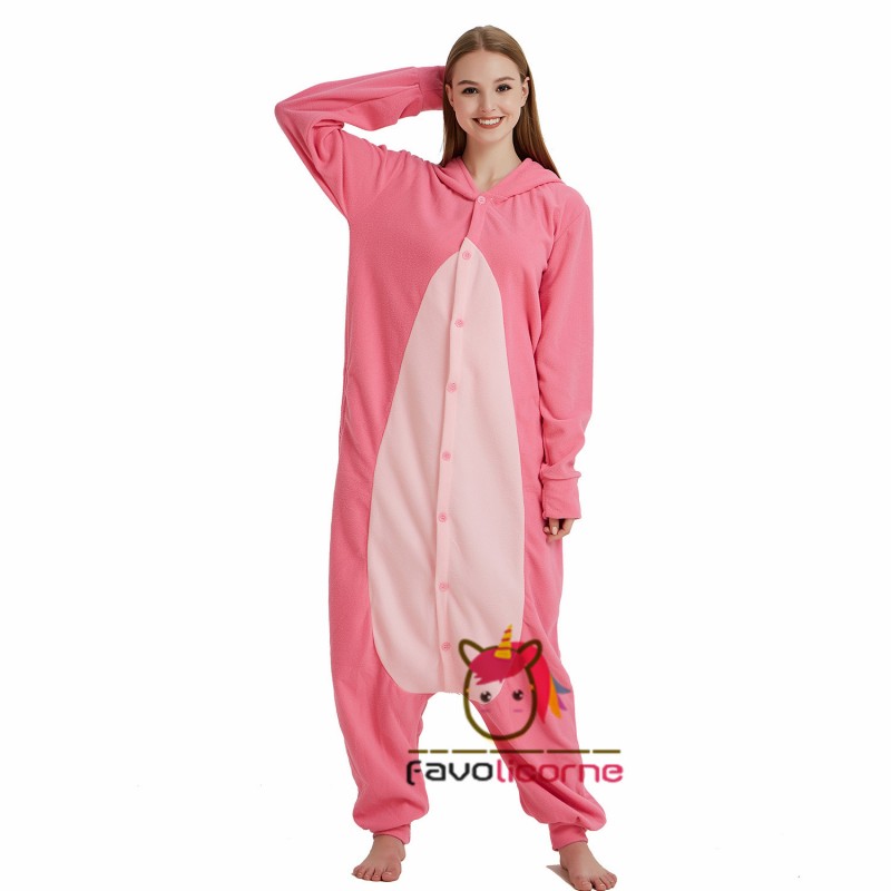 Combinaison pyjama deals panthere rose