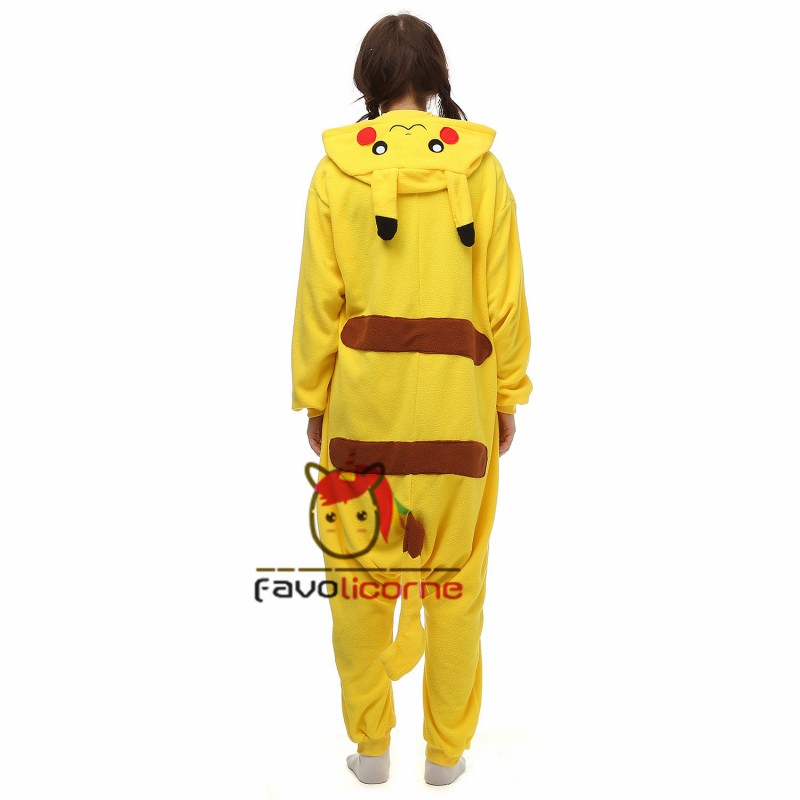 Combinaison cheap polaire pikachu