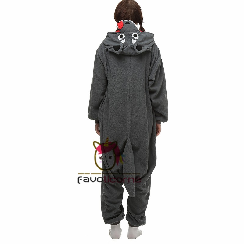 Combinaison Pyjama Loup Femme Homme Favolicorne