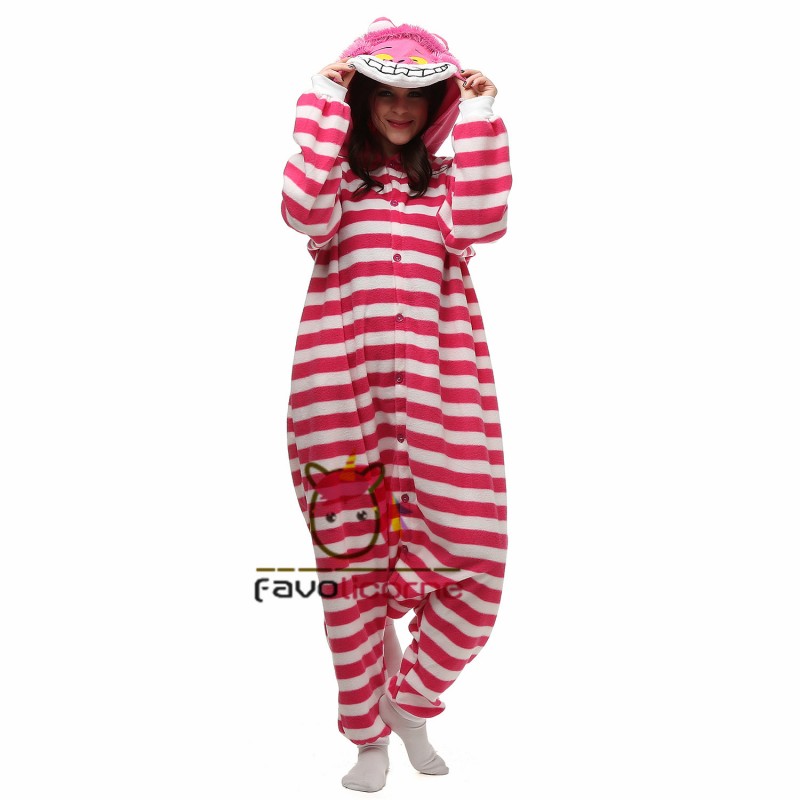 Combinaison Pyjama Chat Du Cheshire Adulte Favolicorne