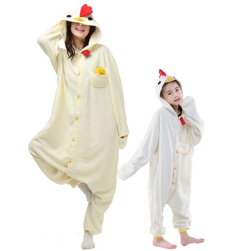 Pyjama à imprimé krokmou blanc pour adulte - Pyjama D'Or