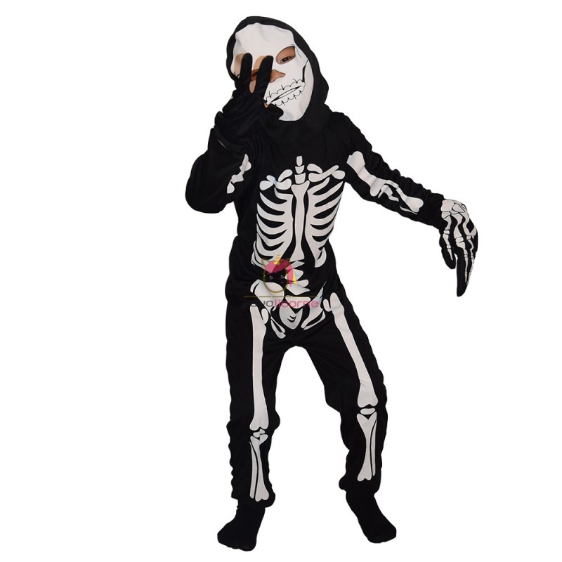 Spooktacular Creations Costume de Squelette 3D pour Enfants, Costume pour Jeu de Rôle, Carnaval et Déguisement Spooktacular Creations Costume de Squelette 3D pour Enfants, Costume pour Jeu de Rôle, Carnaval et Déguisement