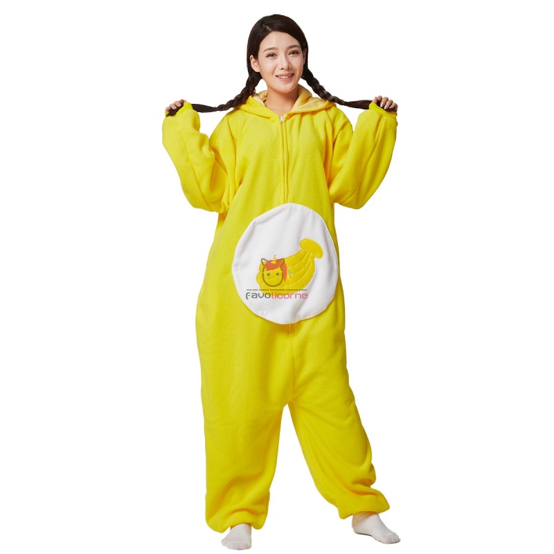 My Other Me Déguisement Banane Unisexe 12-24 Mois – Combinaison Peau De Banane Jaune/blanc Avec Bonnet – Costume Fruité Pour Bébé