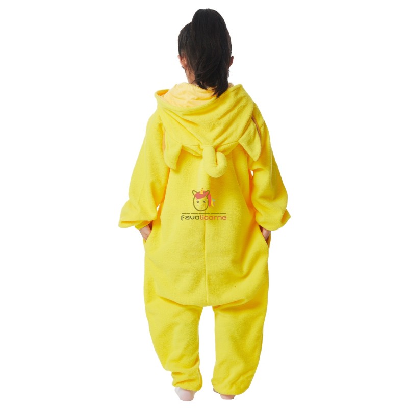 Pyjama Onesie Enfant Licorne - Combinaison Douce Flanelle Avec Capuche, Oreilles, Corne Et Queue, Cadeau Parfait Fille Et Garçon