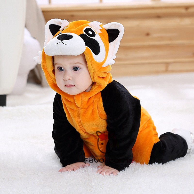 Déguisement pyjama ours panda enfant - DéguisementsBacanal.fr