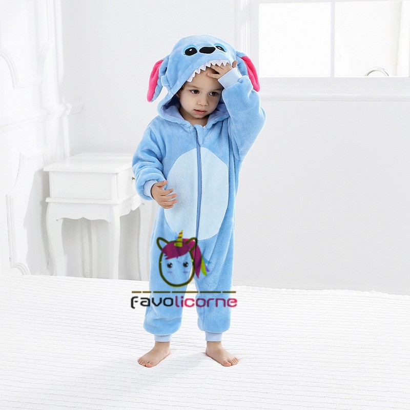 Combinaison Pyjama Stitch Bébé