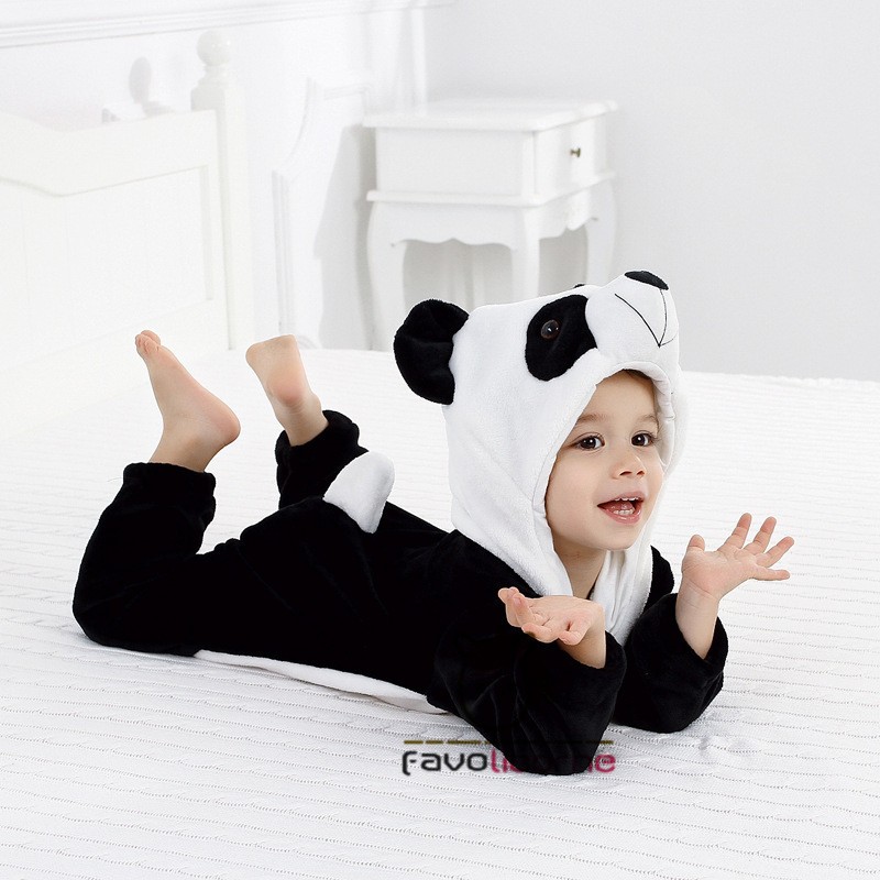 Combinaison hotsell panda bébé