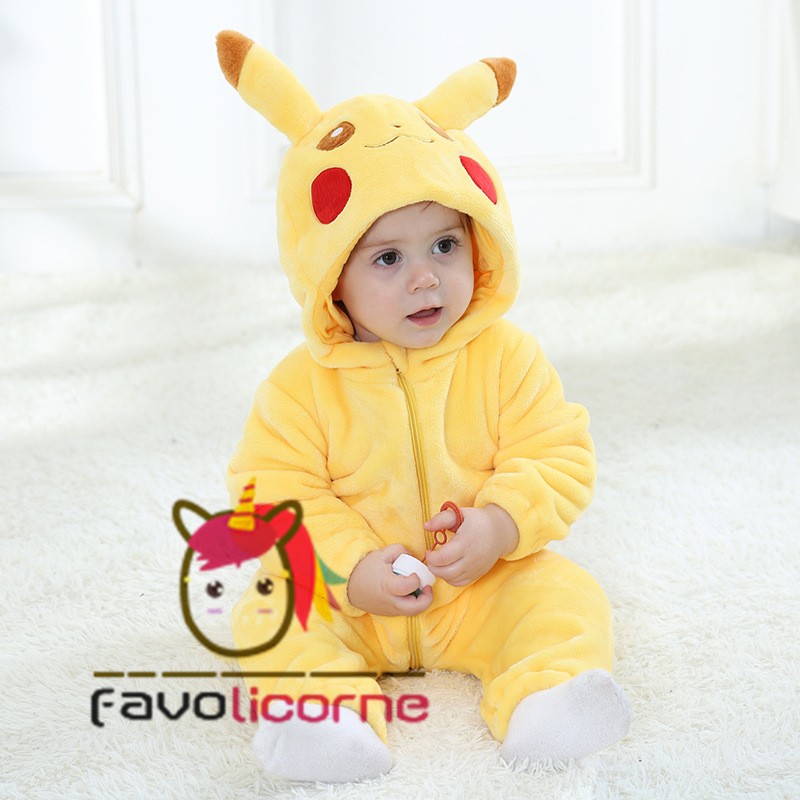 Déguisement combinaison Pikachu Pokémon™ enfant : Deguise-toi