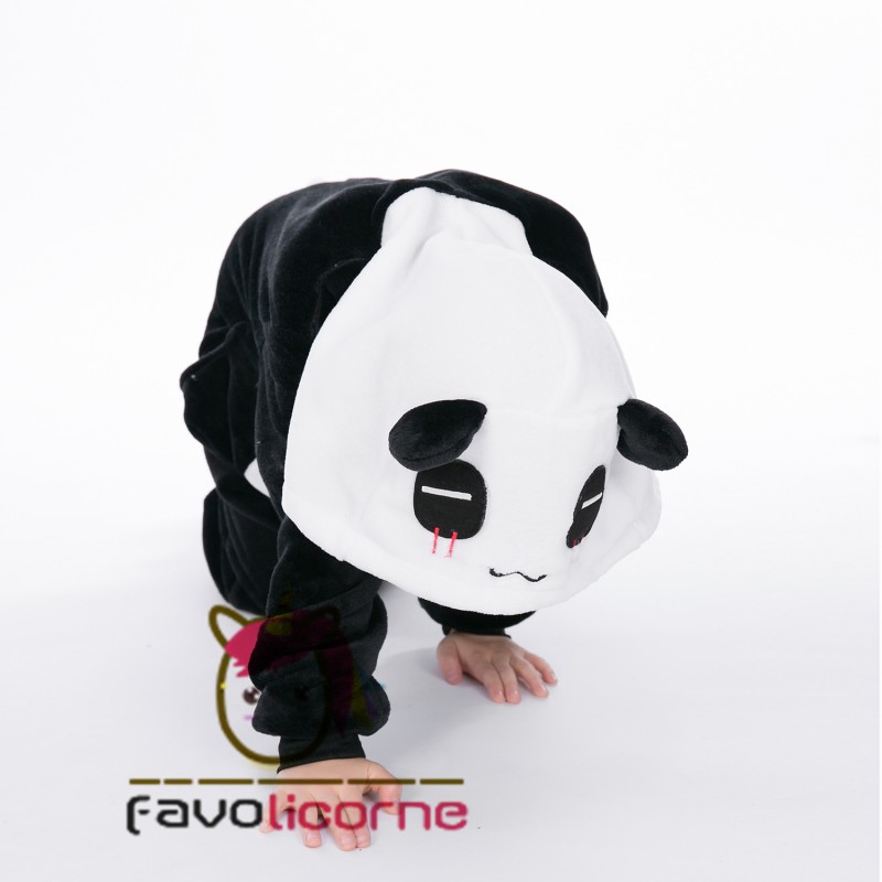 Combinaison Pyjama Enfant Panda Gar on Fille D guisement