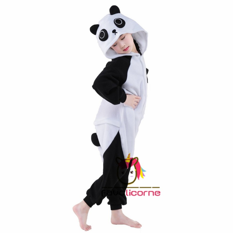 Déguisement pyjama ours panda enfant - DéguisementsBacanal.fr