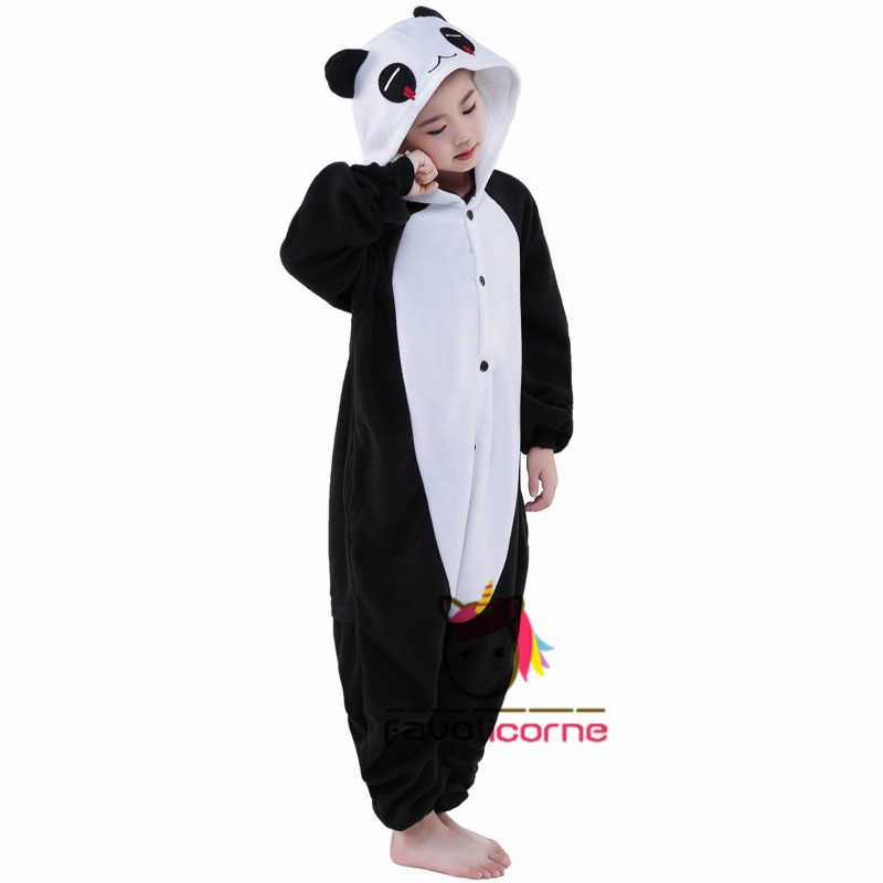 Combinaison Pyjama Cute Panda Animaux Déguisement Polaire - Kigurumi