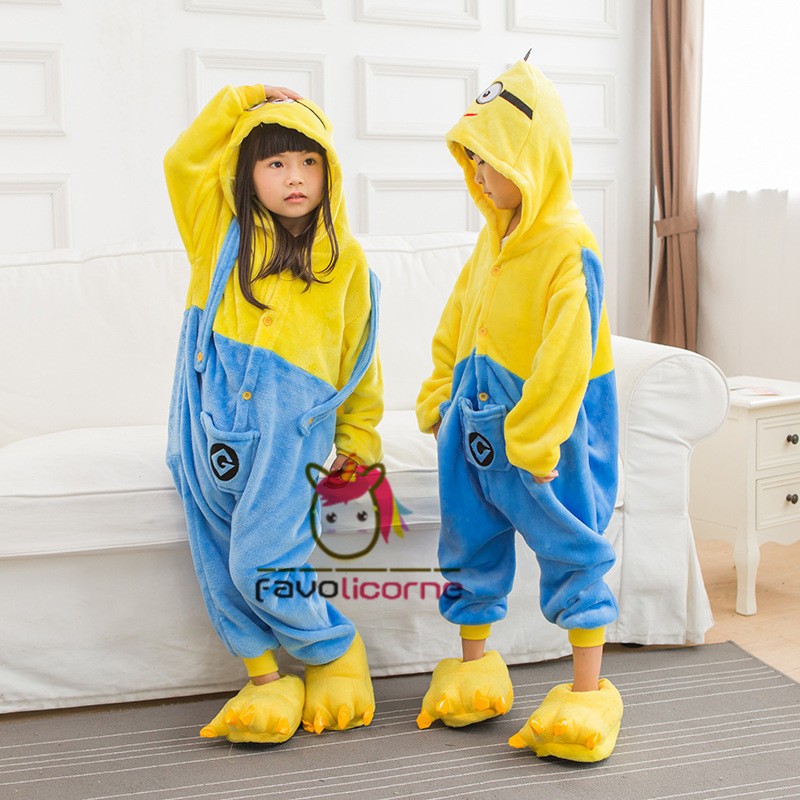 Pyjama clearance minion adulte