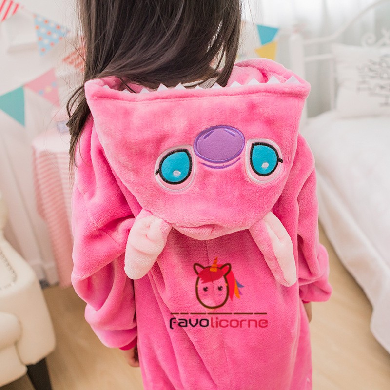 Combinaison pyjama stitch rose deals