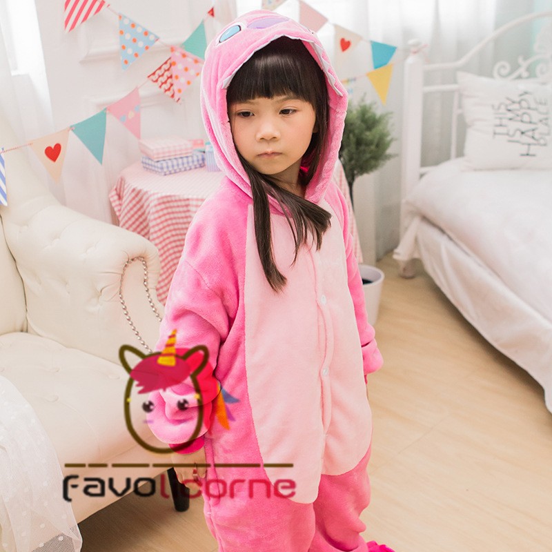 Combinaison Pyjama Stitch Rose