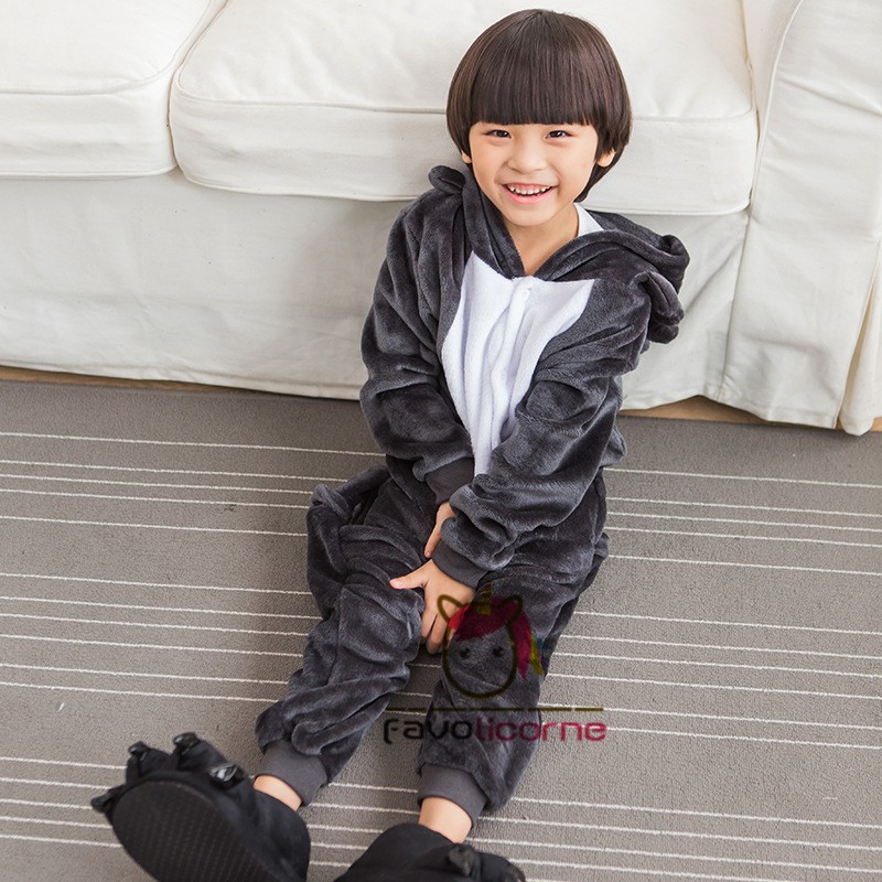 Pyjama loup enfant deals
