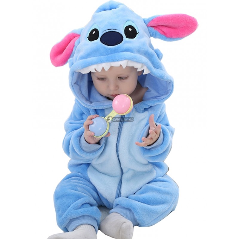 Deguisement Kigurumi Baby Toddlers Stitch Pikachu Snorlax Pyjama Femme Homme Pyjama Combinaison