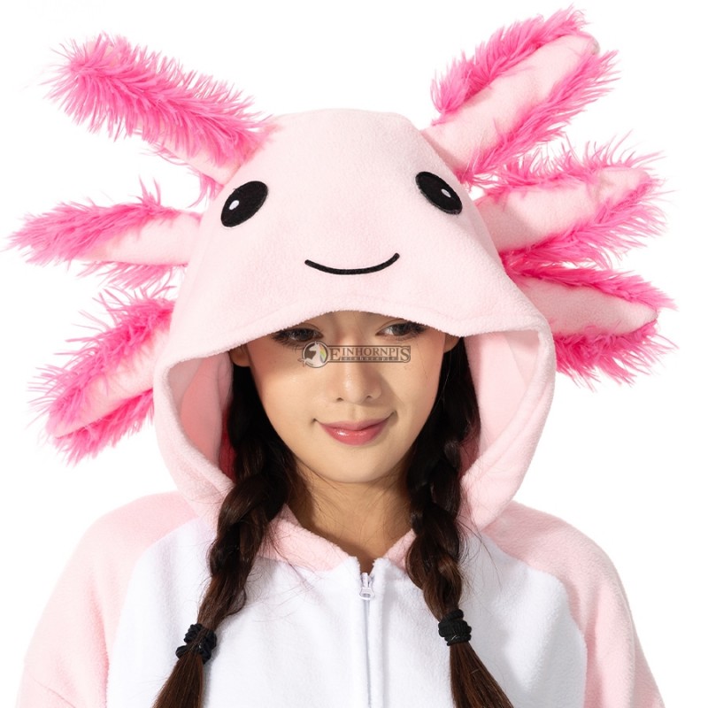 KUIFORTI Étui De Rangement Pour Crochets à Tricoter Femme - Rose Motif Axolotl - Sac Portable Pour Aiguilles Et Projets De Crochet