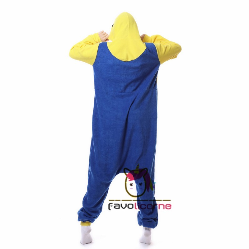 Deguisement Kigurumi Minions Pyjama Femme Homme Pyjama Combinaison