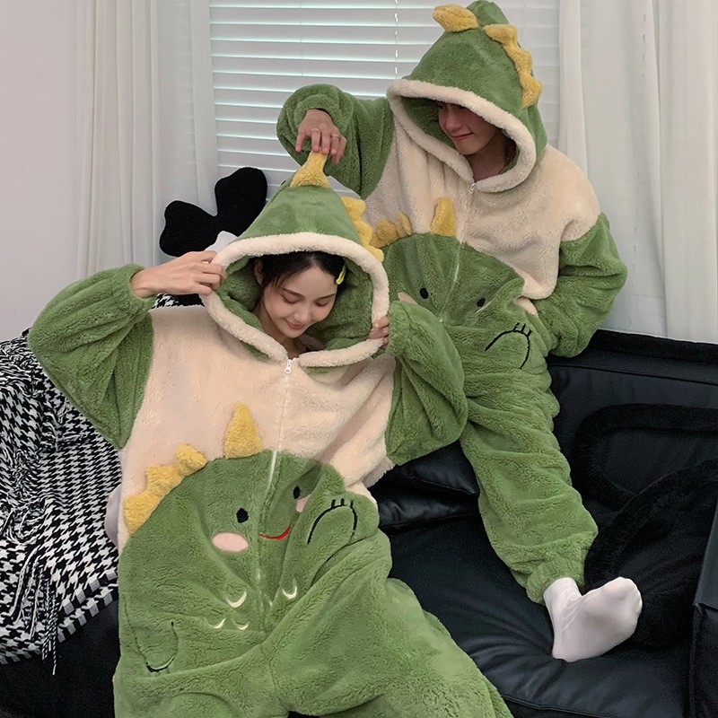 Grenouillère Pyjama Femme Peluche Hiver à Capuche - Combinaison Chaud Confort