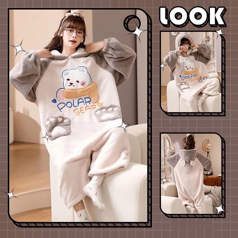Pyjama ours polaire on sale