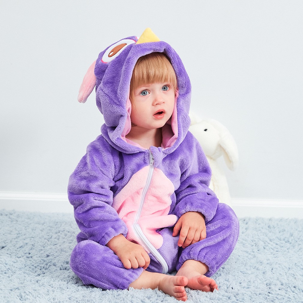 Pyjamas enfant Stitch violet