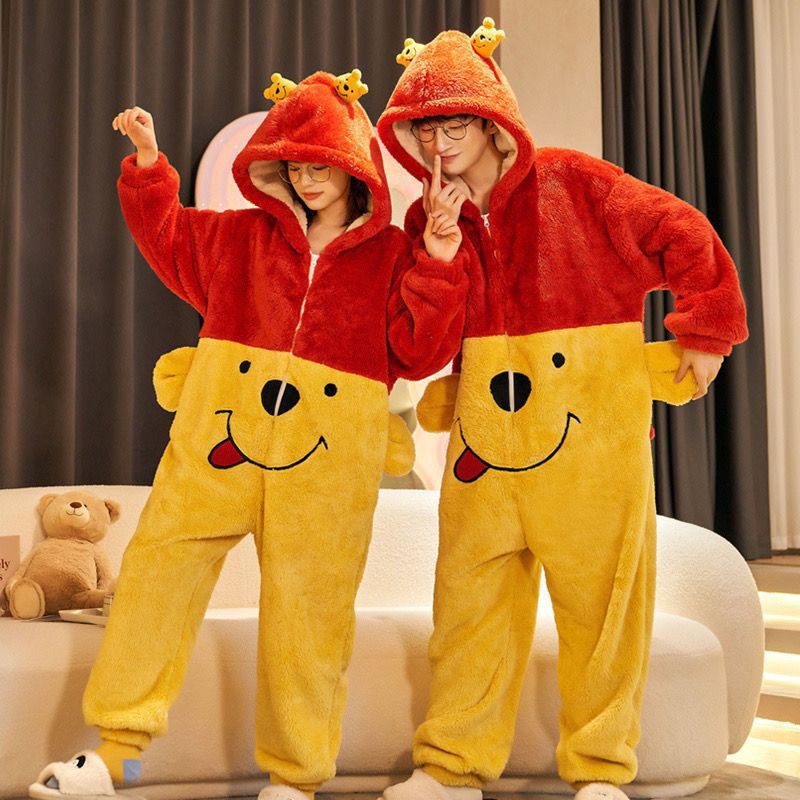 Combinaison pyjama Winnie l ourson pour filles combinaison de