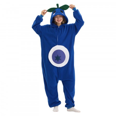 Déguisement Myrtille Onesie pour adultes combinaison pyjama décontractée