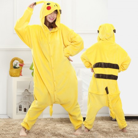 Pyjama Combinaison Pokemon Pikachu Déguisement