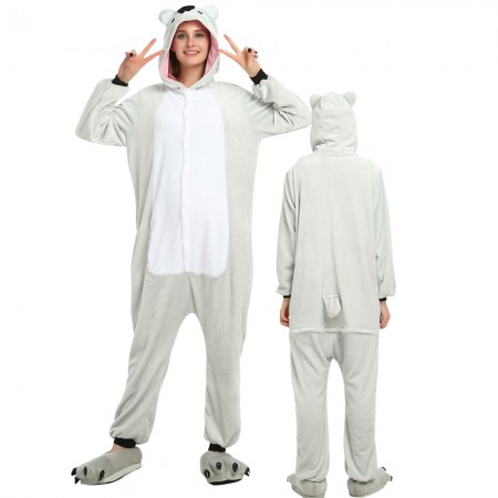 Combinaison Pyjama Koala Femme Homme Déguisement